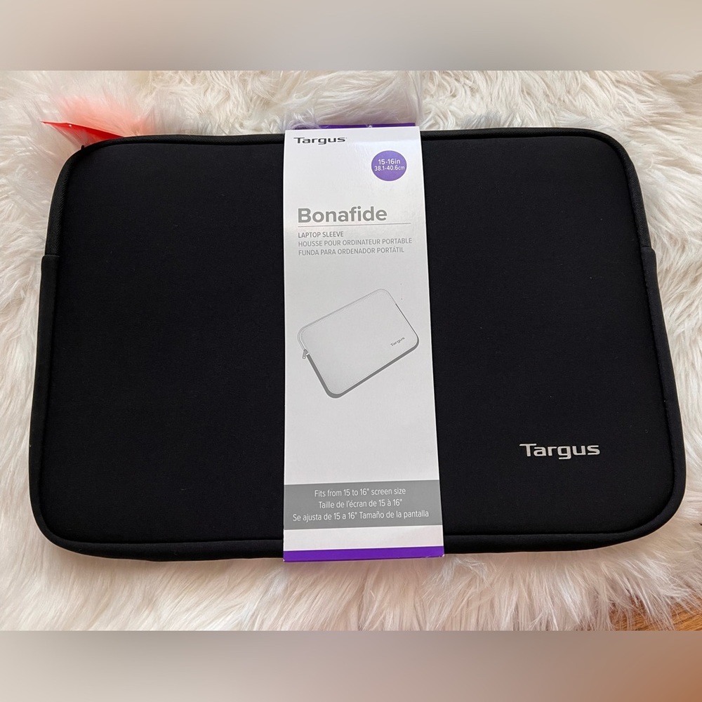 Targus Bonafide Black Laptop Sleeve - Picture 3 of 4